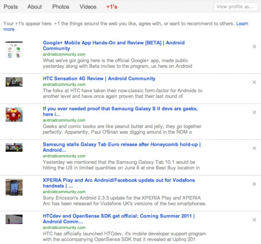 Google+ App Available for Android - Android Community