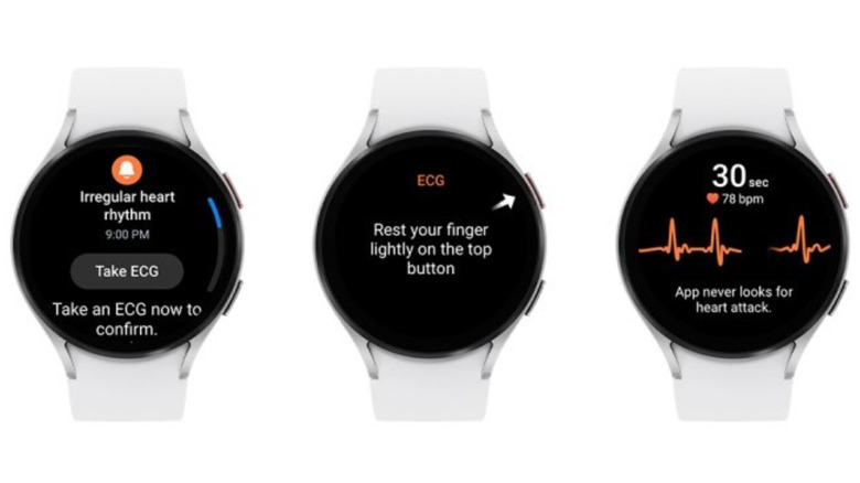 Samsung IHRN smartwatch feature