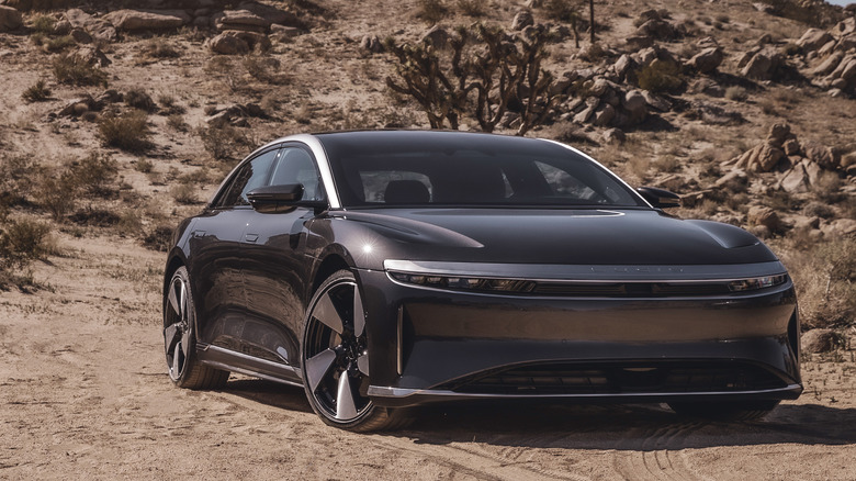 Lucid Air Performance in desert