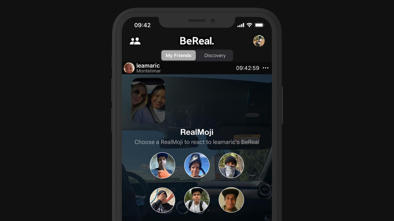 BeReal app iphone