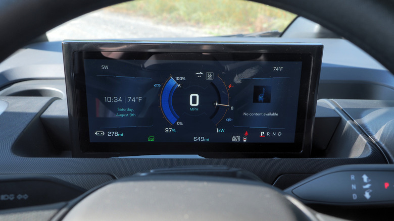 2025 Chevrolet BrightDrop 400 instrument cluster