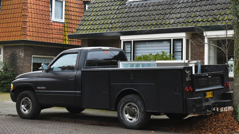Dodge Ram 2500 in black