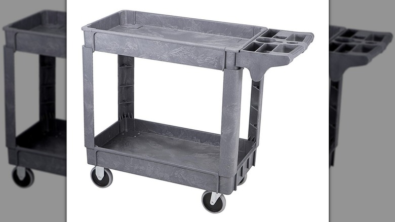 Franklin Industrial Polypropylene Service Cart