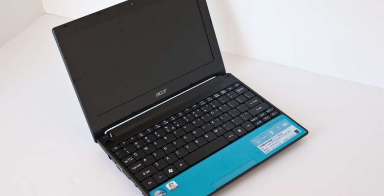 Раскрыть Aspire one d255.