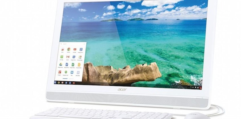 Acer debuts Chromebase all-in-one desktop with touch display