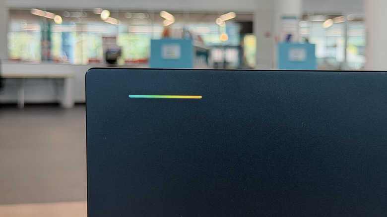 Googlebook on a table