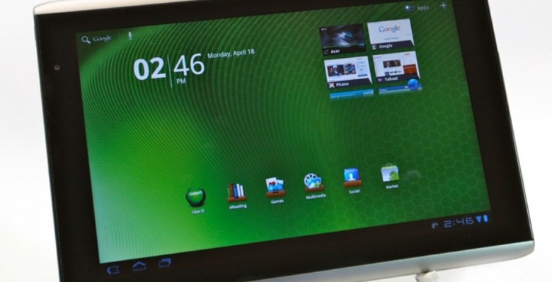 acer ICONIA TAB A500 タブレット