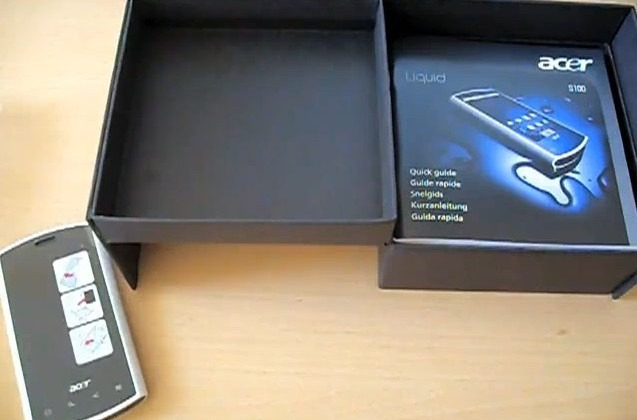 Acer Liquid A1 Unboxing