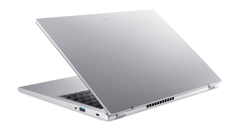 Acer Aspire 3 partially open