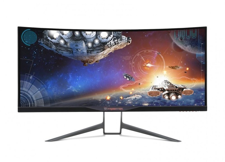 Acer Predator X34 Straight On Game