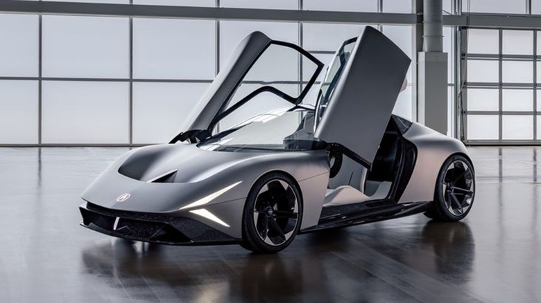 Acura NEXERA Vision concept with butterfly doors up