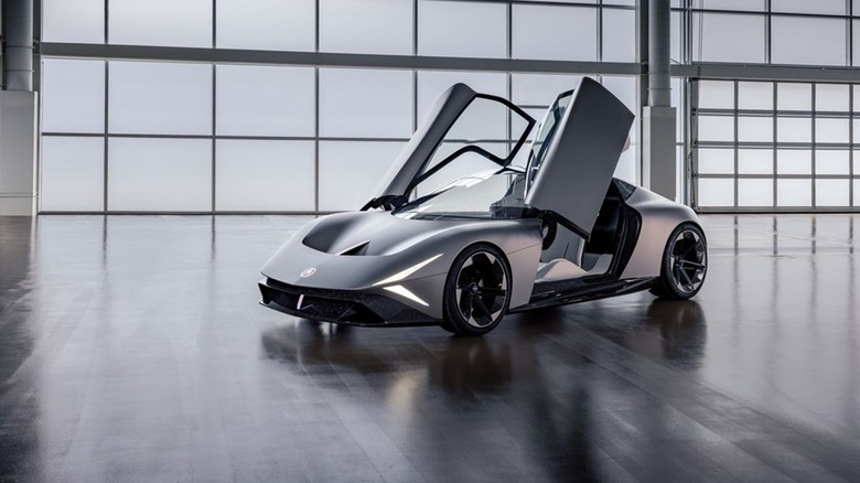 Acura NEXERA Vision concept with butterfly doors up
