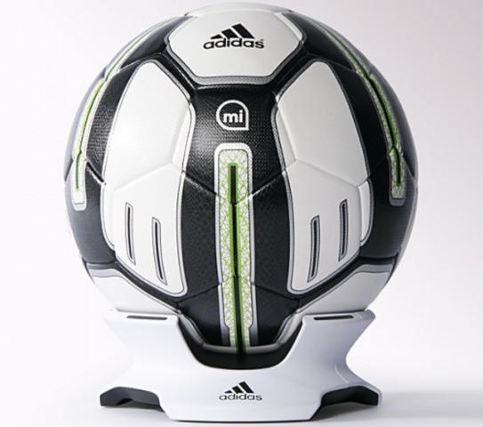 miCoach SMART BALL Connects Soccer To - SlashGear