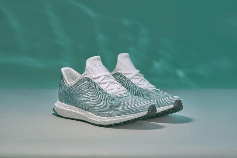 Adidas Shows Off A Pair Of Running Shoes Made From Ocean Plastics ...