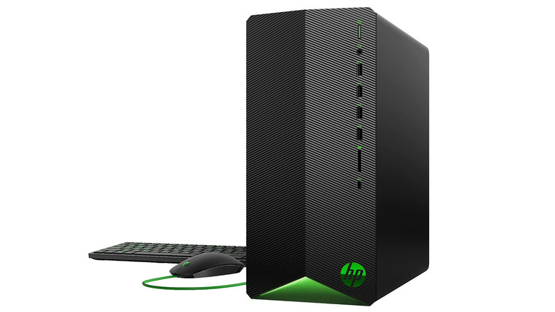HP Pavilion Gaming Desktop stock photo