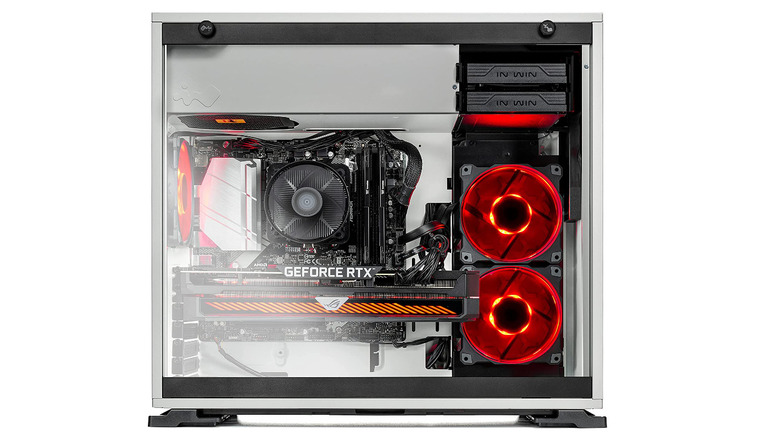 Skytech Shiva Gaming Desktop stock photo
