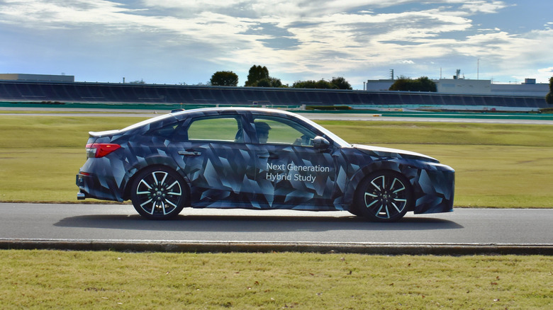 Honda Next Generation Hybrid Study profile view.