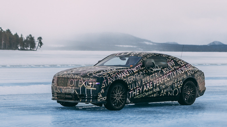 Rolls-Royce Spectre prototype