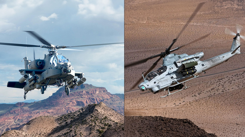 AH-64 Apache and AH-1Z Viper