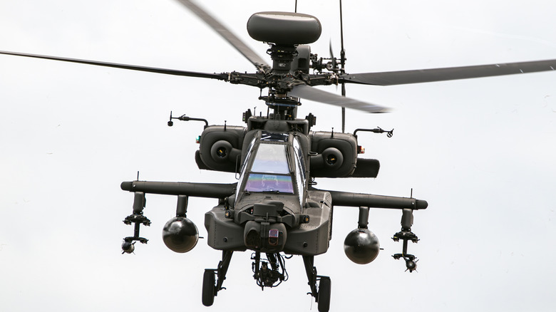 AH-64 in flight