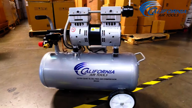 California Air Tools aluminum air compressor