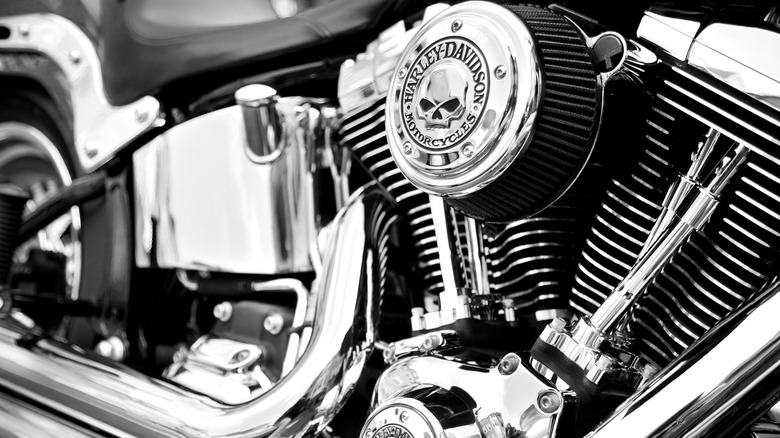 Harley-Davison V-twin engine