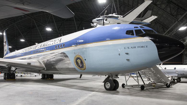 SAM 26000 inside aircraft hangar