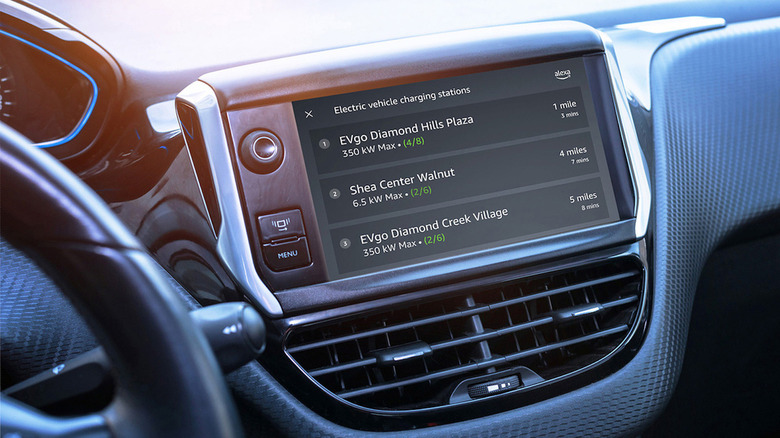 EVgo's Alexa in-vehicle app