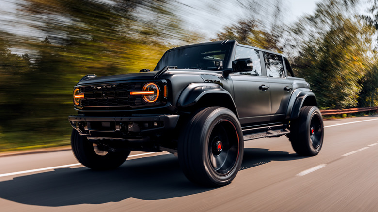 A Ford Bronco Raptor