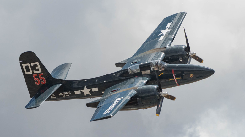 F7F Tigercat in flight