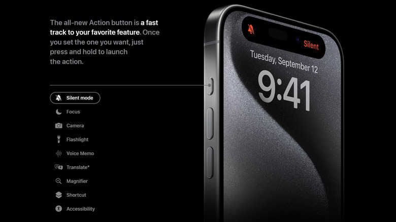 iphone 15 pro action button tasks