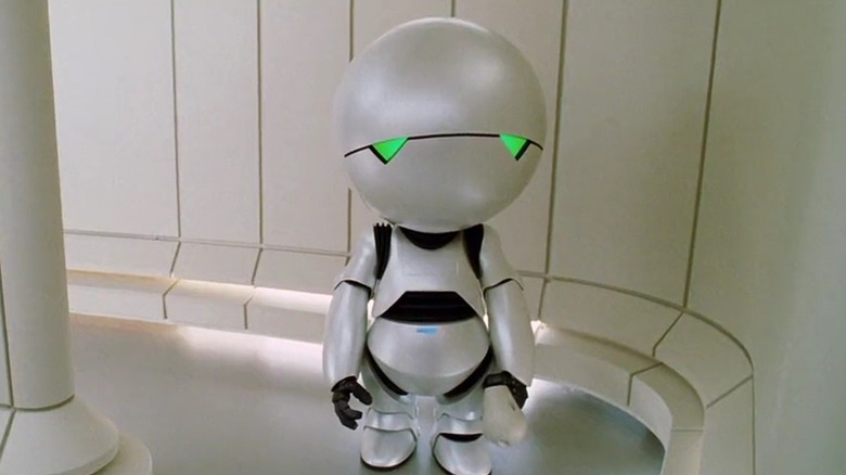 Marvin looking depressed