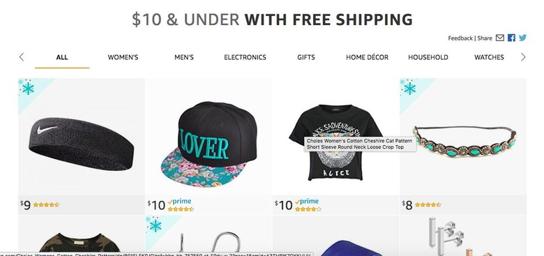 $10 And Under Category Launches With Free Shipping - SlashGear