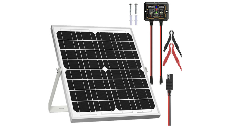 Solar battery charger