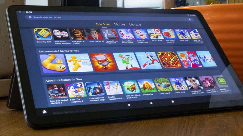 Amazon Fire Max 11 with kickstand