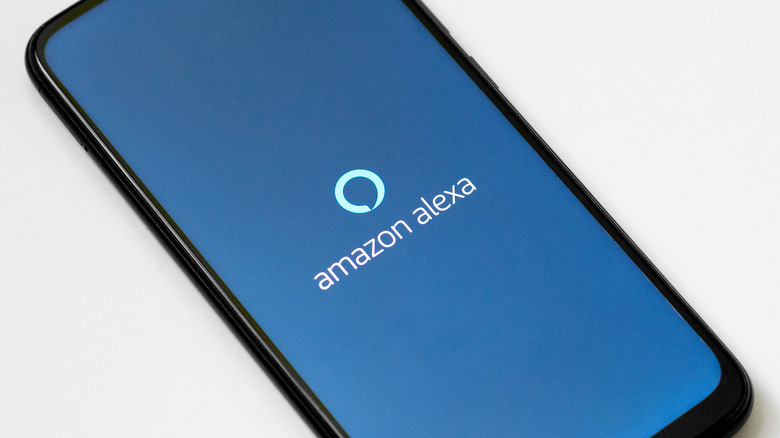 Amazon Alexa on smartphone