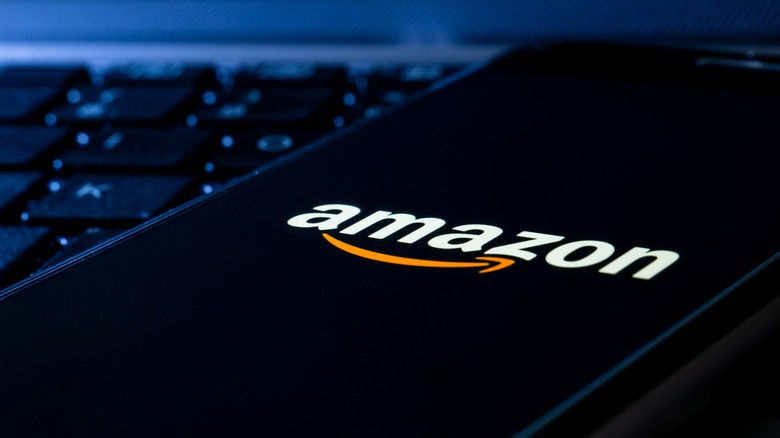 Amazon logo phone