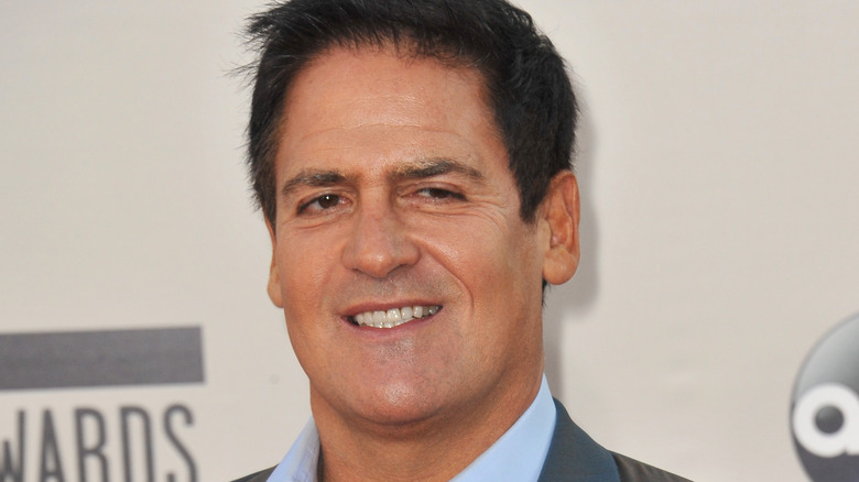 Mark Cuban smirking