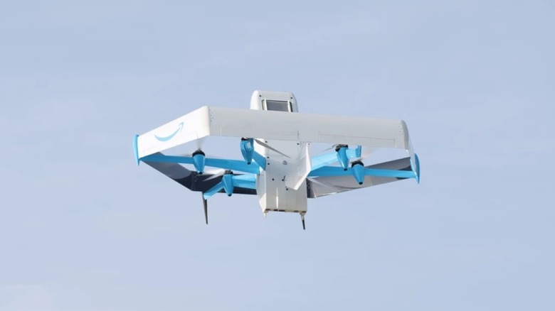 An Amazon Prime Air drone