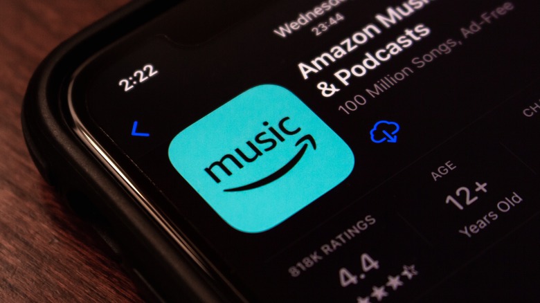 Amazon Music app iPhone