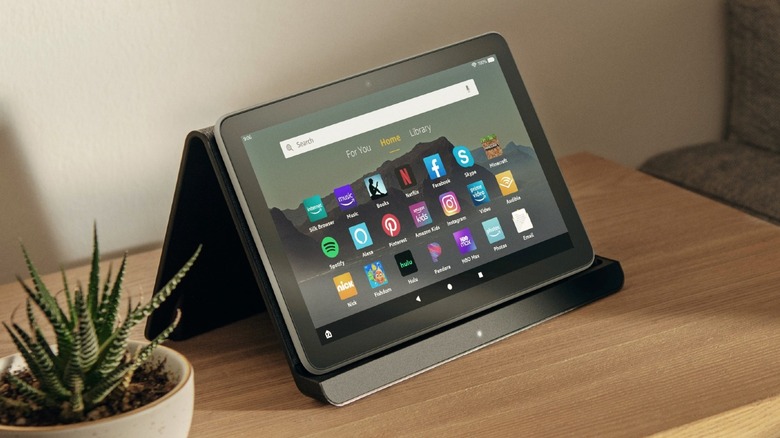 Amazon Fire HD Plus wireless charging