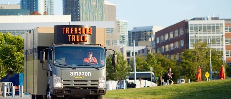 Amazon to offer special deals from its Treasure Truck in Seattle