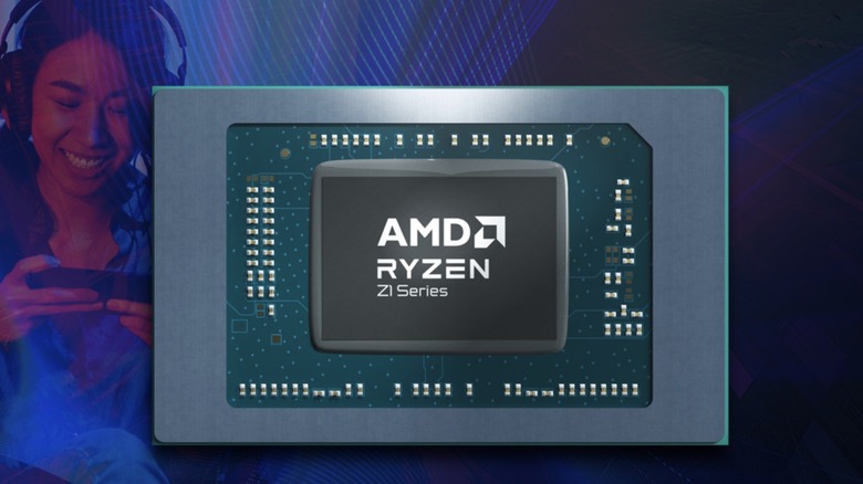 AMD Ryzen Z1 processor logo