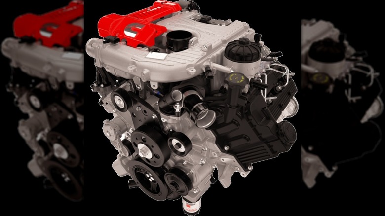 The 5.0L Cummins V8 was used in pickups like the Nissan Titan XD.