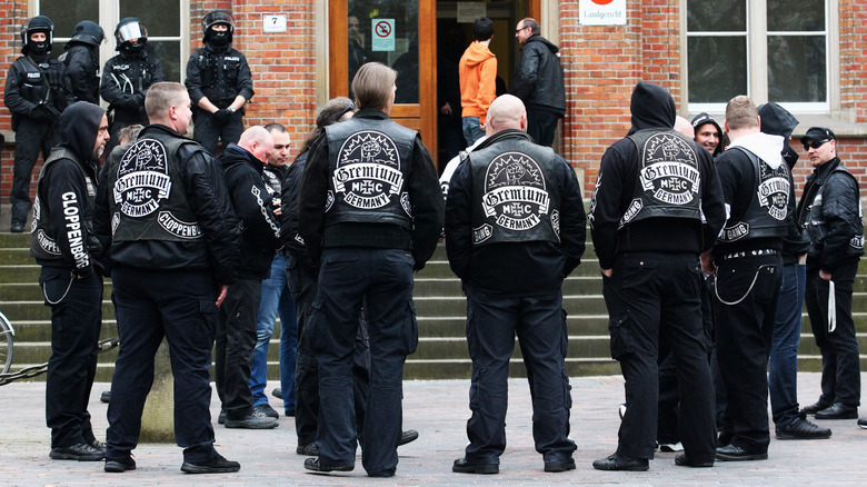 Members of the same motorcycle gang, Gremium Germany