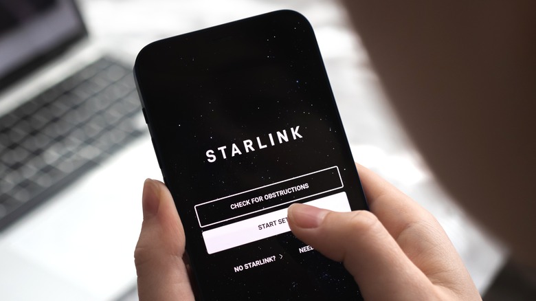 Starlink mobile app smartphone