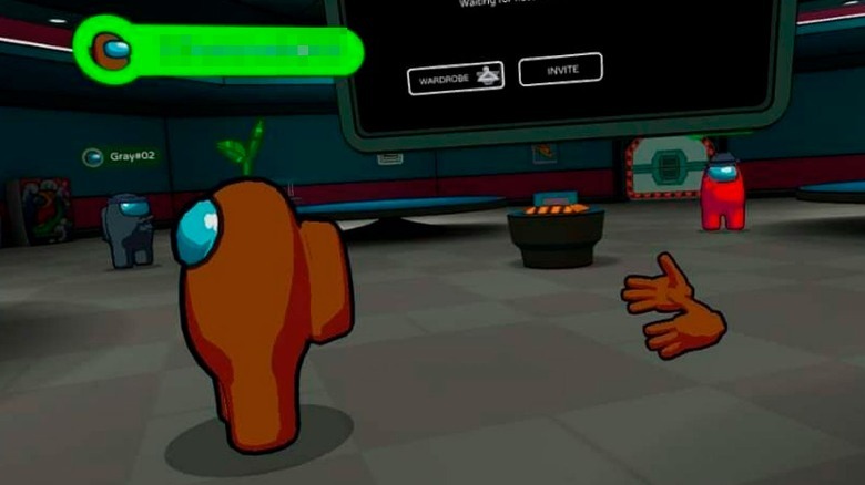 Among Us VR Hands Bug