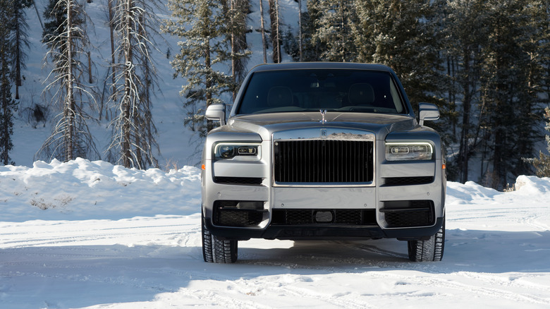 Cullinan cast in snowy shadow