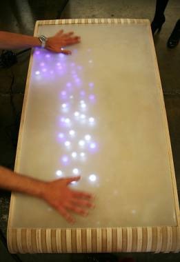Interactive LED Coffee Table
