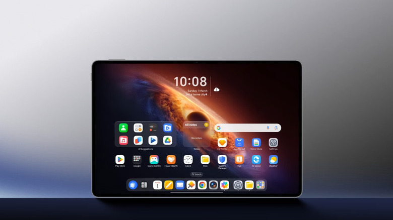 Front view of the Honor MagicPad 4